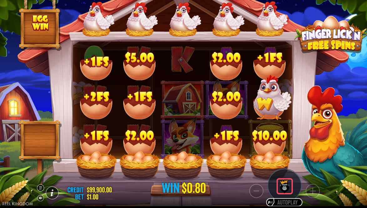 Finger Lick'n Free Spins