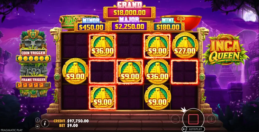 Inca Queen Slot Bonus Game