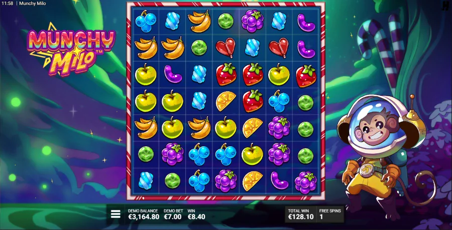 Munchy Milo Slot Bonus Game