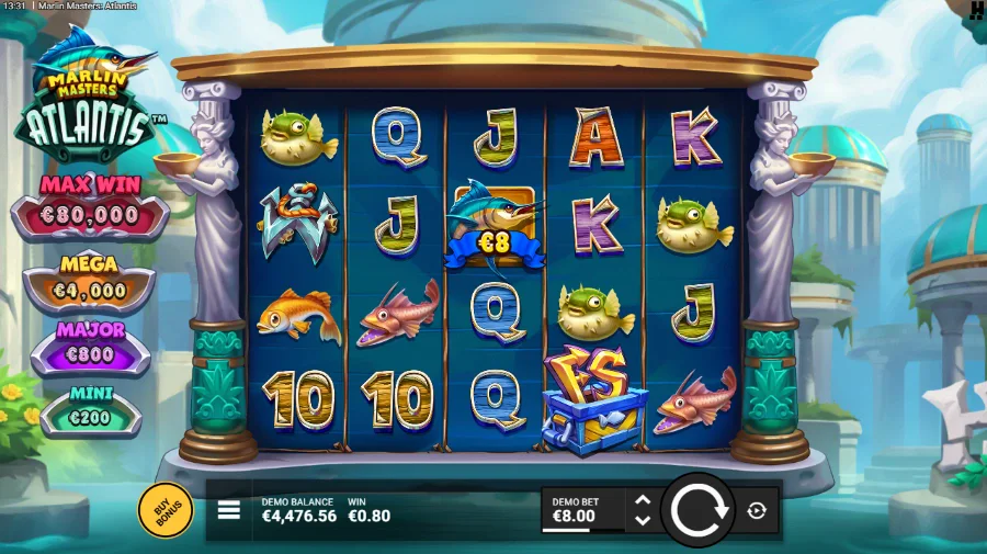 Marlin Masters Atlantis Slot