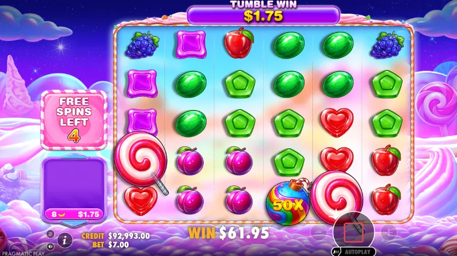 Sweet Bonanza 2500 Slot Bonus Game