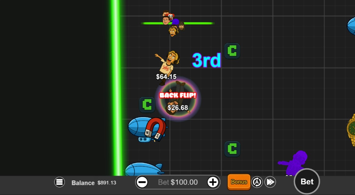 Click Cloning Factory bonus game