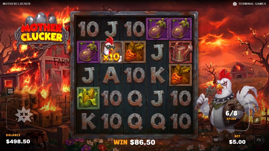 Mother Clucker Slot Bonus Game