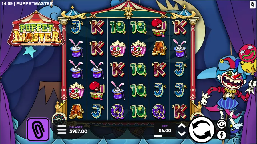 Puppet Master Slot Base Game