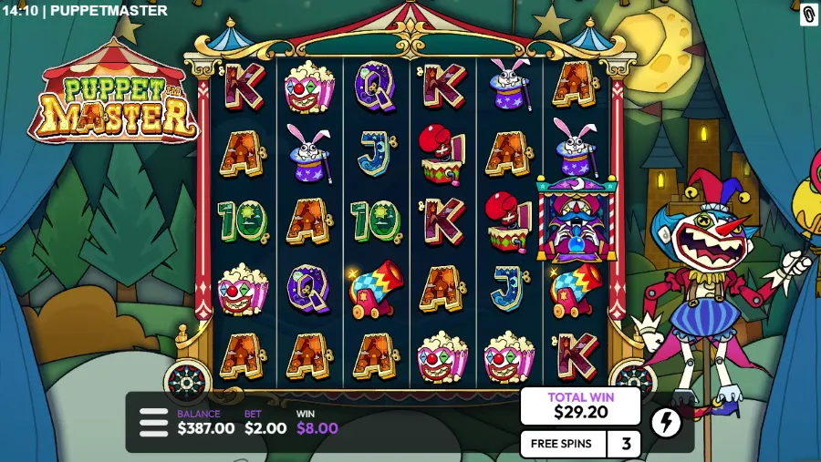 Puppet Master Slot Bonus Game