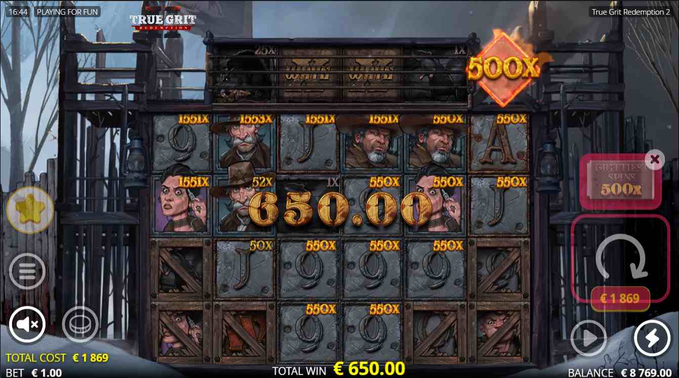 True Grit Redemption 2 bonus game
