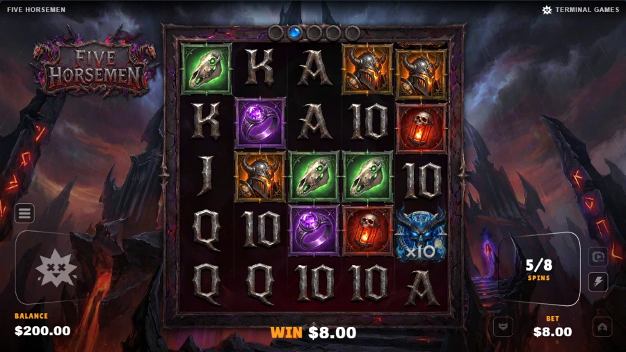 Five Horsemen Slot Bonus Game
