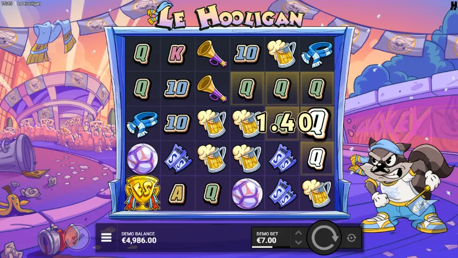 Le Hooligan Hacksaw Gaming
