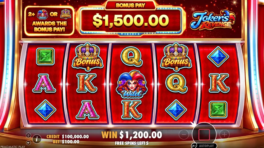 Joker's Revenge slot