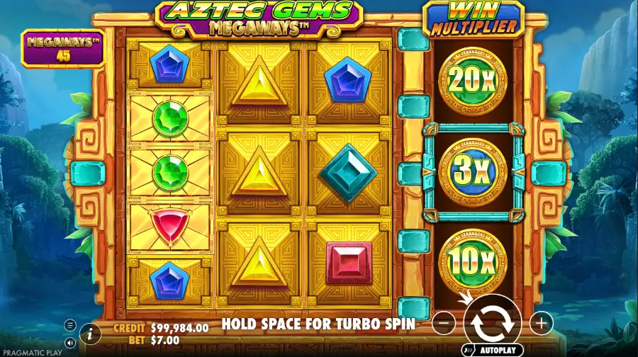 Aztec Gems Megaways Slot