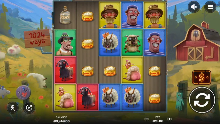 Sheeple Slot Base Game