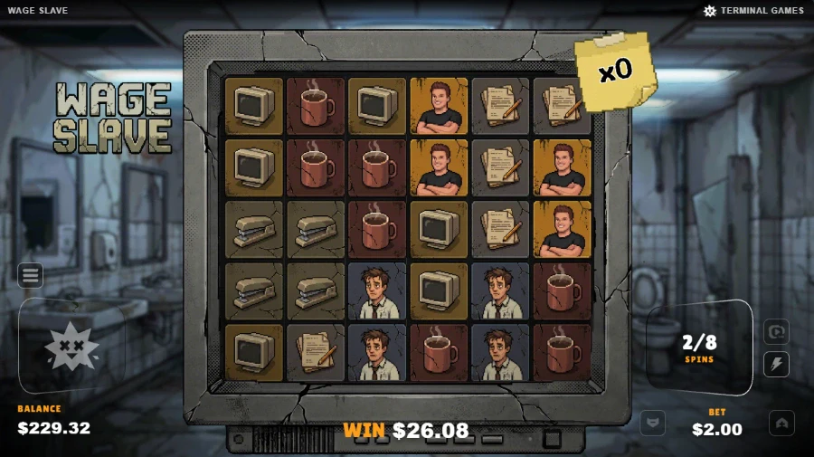 Wage Slave Slot Bonus Game