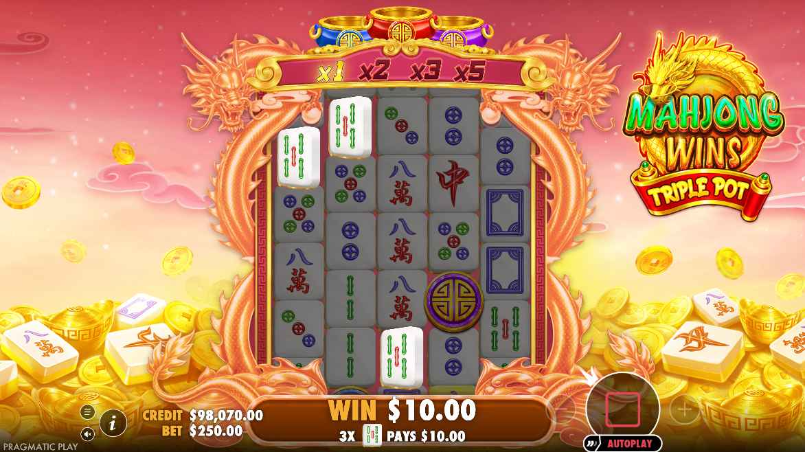 Mahjong Wins Triple Pot slot