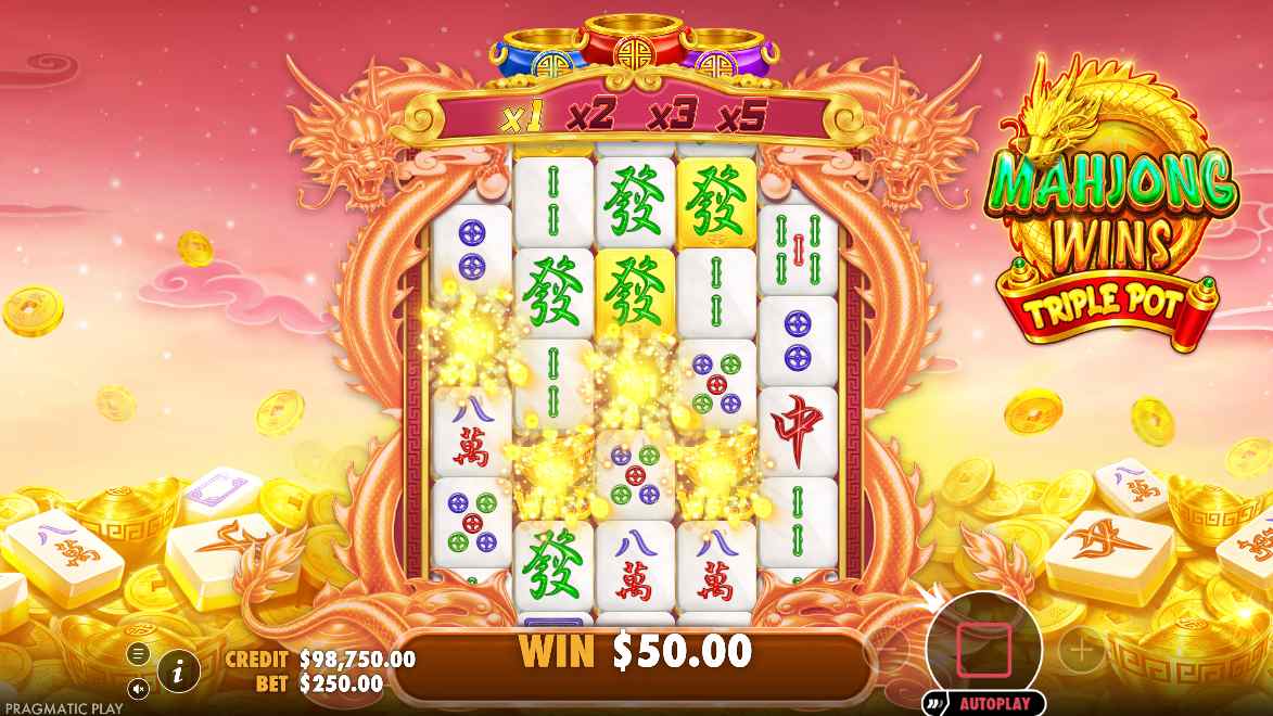 Mahjong Wins Triple Pot slot