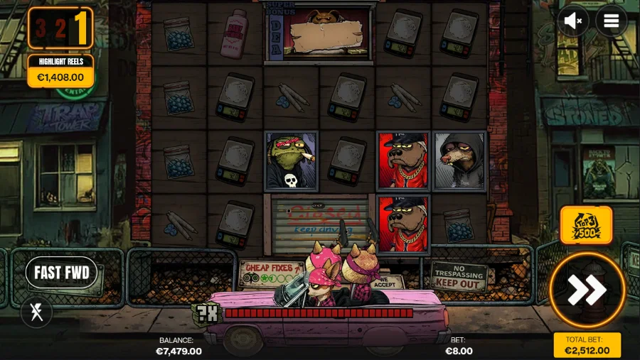 Trap Tower Slot Shady Lady