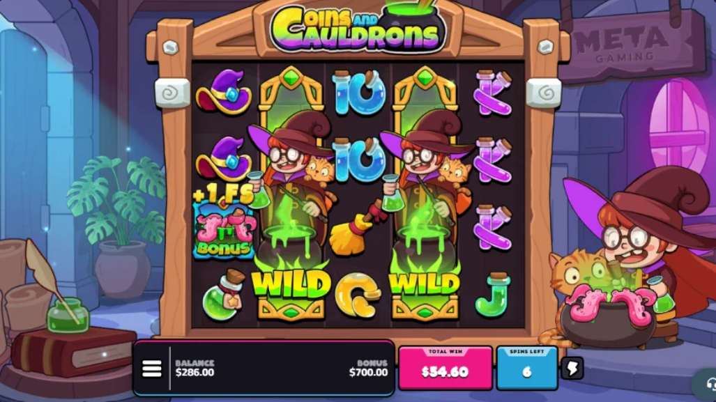 Coins and Cauldrons slot