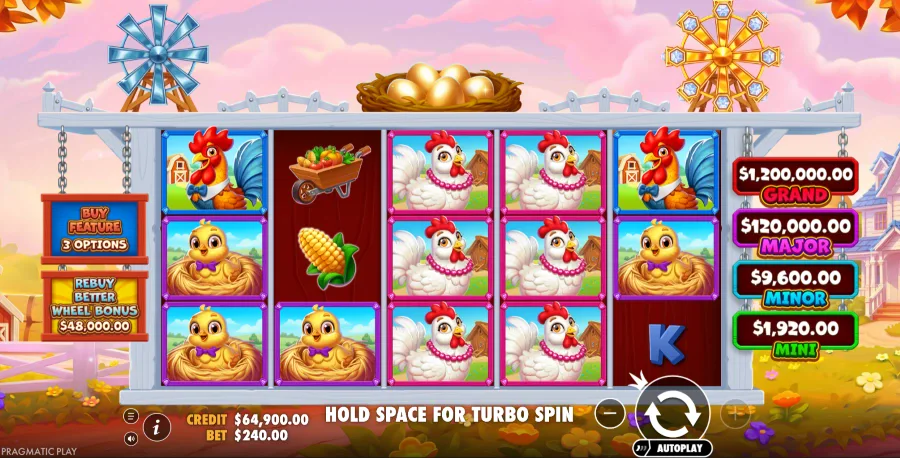 Screenshot of Better Barn House Bonanza slot