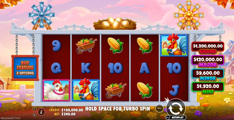 Screenshot of Better Barn House Bonanza slot