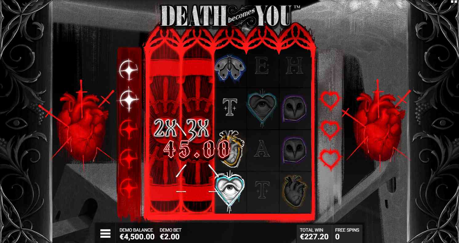 Death Becomes You bonus game
