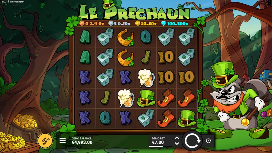 Le Prechaun Slot Base Game