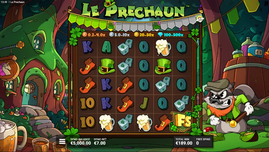 Le Prechaun Slot Bonus Game