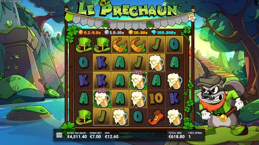 Le Prechaun Slot Hacksaw Gaming
