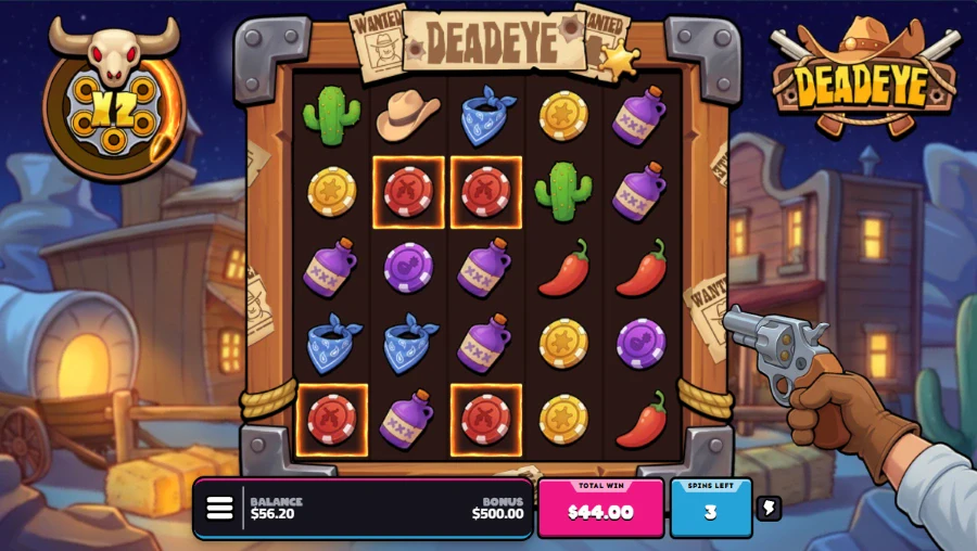 Deadeye Slot Bonus Game