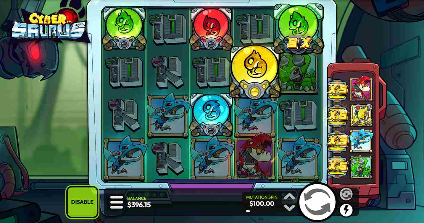Cybersaurus slot