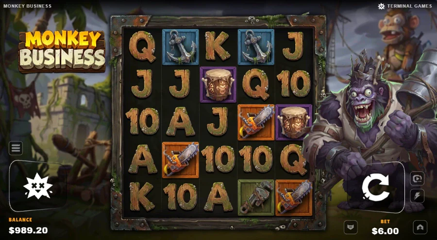 Terminal Games Slot Base Game
