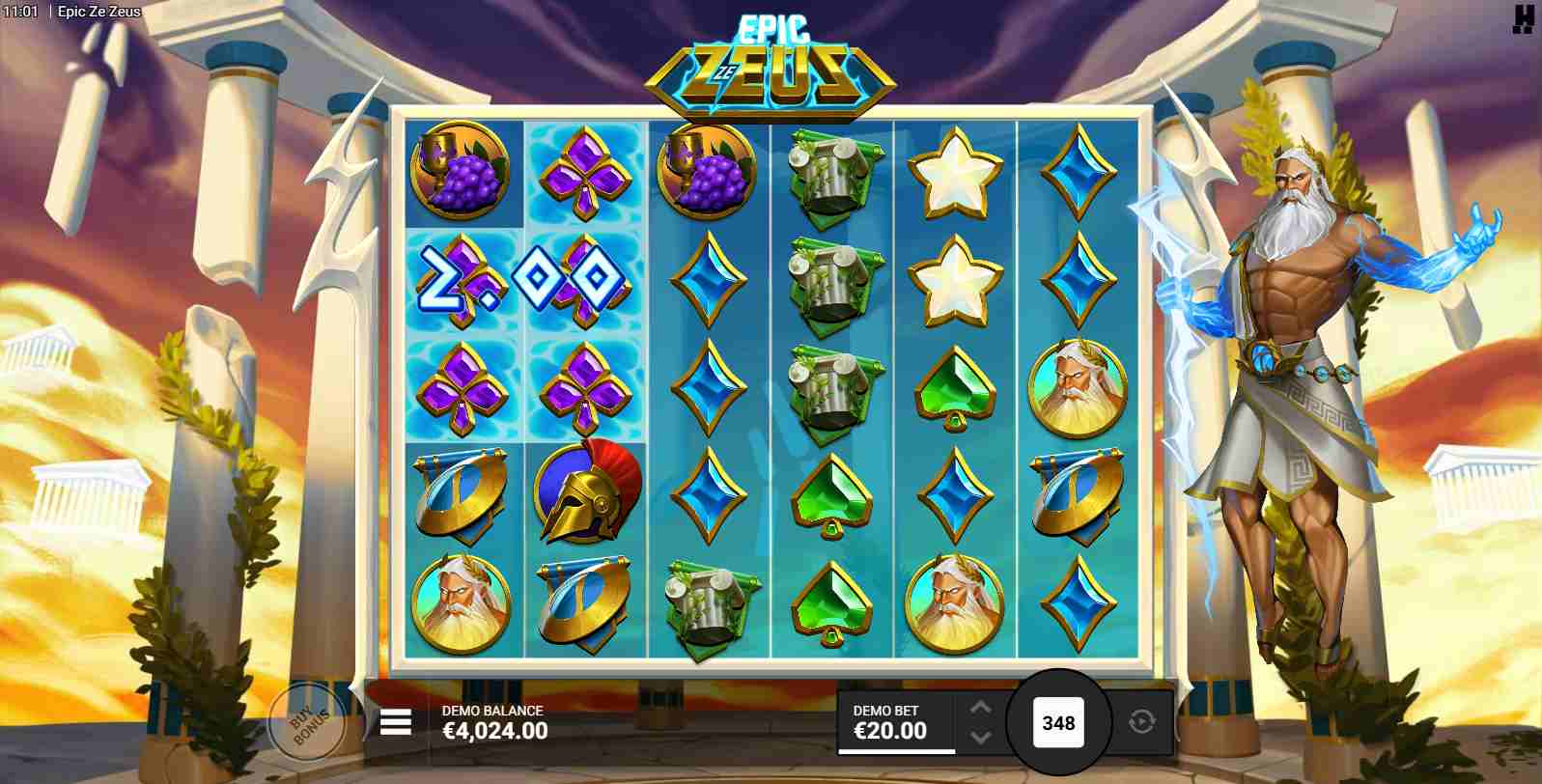 Epic Ze Zeus base game