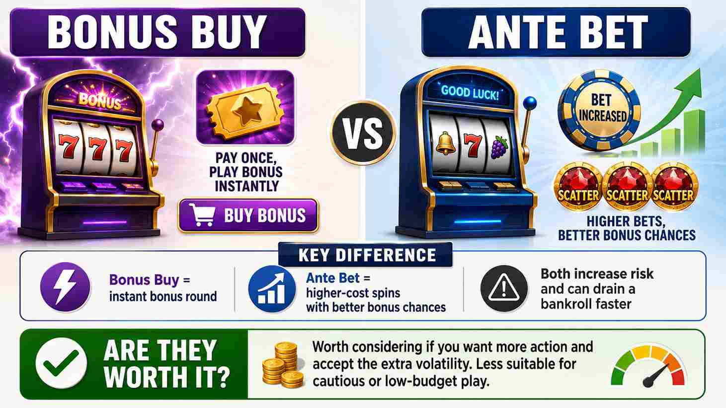 Bonus Buy vs Ante Bet