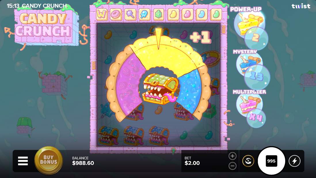 Candy Crunch bonus game