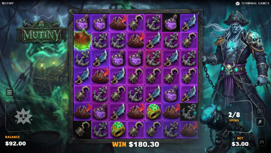 Mutiny Slot Bonus Game