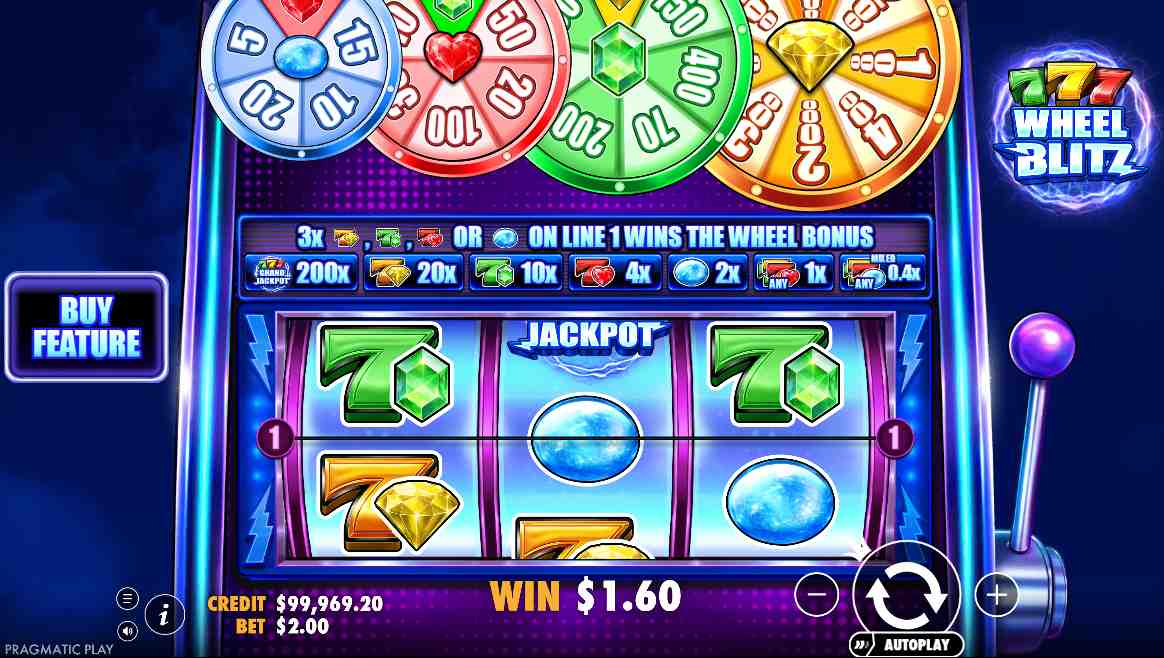 777 Wheel Blitz base game