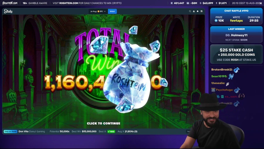 Rosh Playing Don Vito