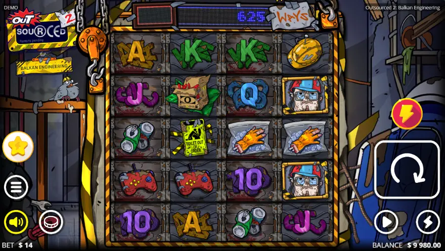 Outsourced 2 Balkan Engineering Slot