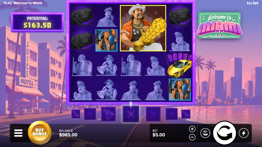 Welcome to Miami Slot Base Game