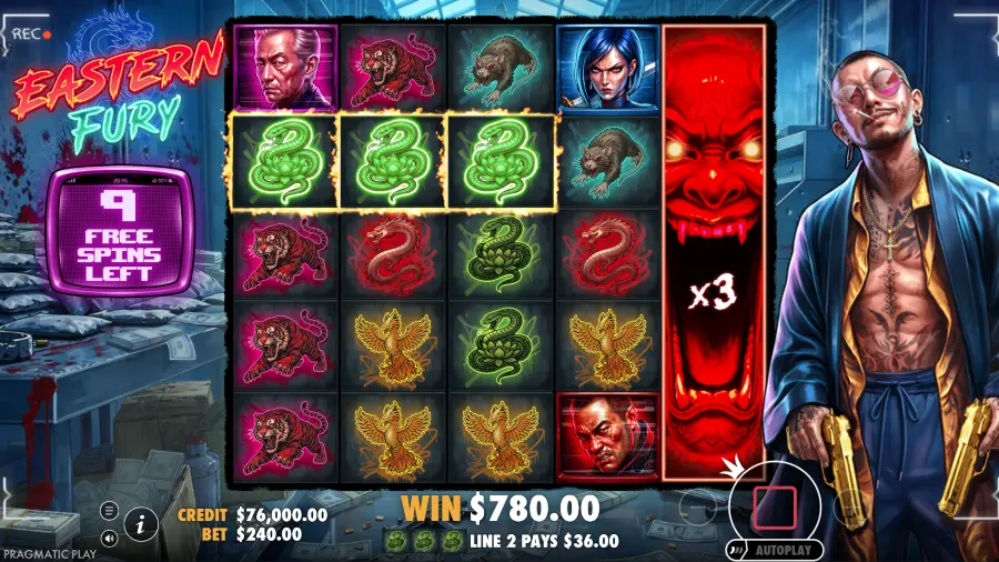 Eastern Fury slot