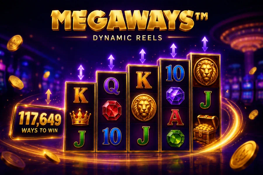 Megaways Reels Depicted