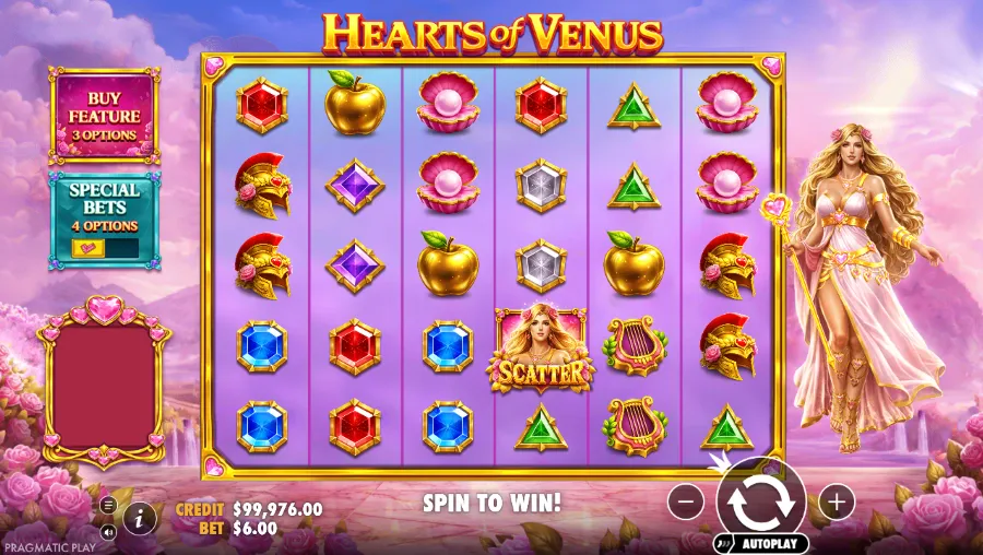 Hearts of Venus Slot