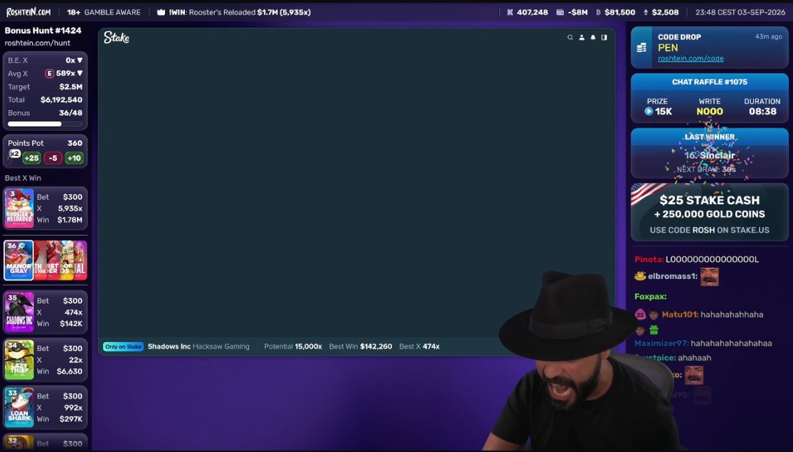 Rosh $26 million stream win