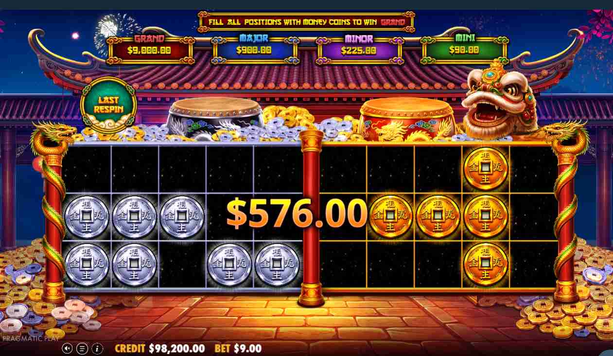 Lucky Drums 88 bonus game