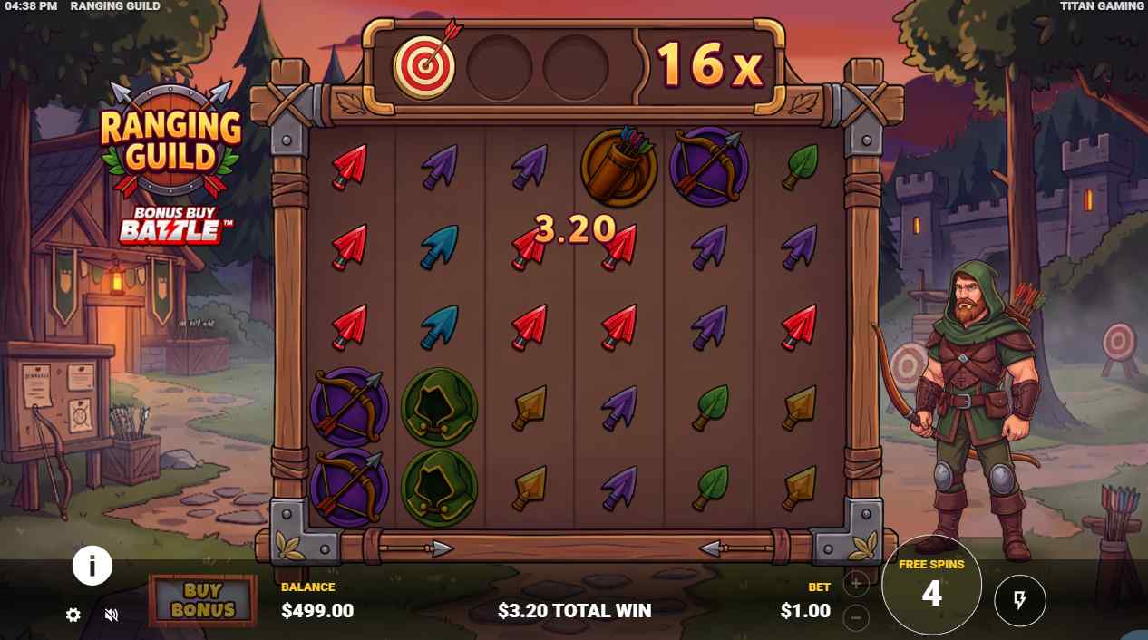 Ranging Guild bonus game