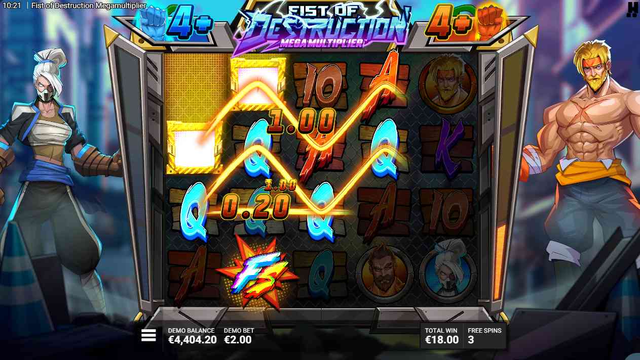 Fist of Destruction Megamultiplier base game