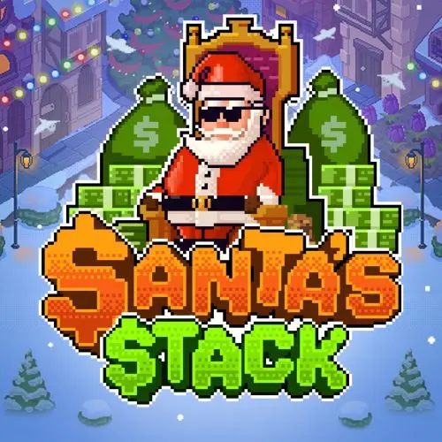 santa stack slot logo