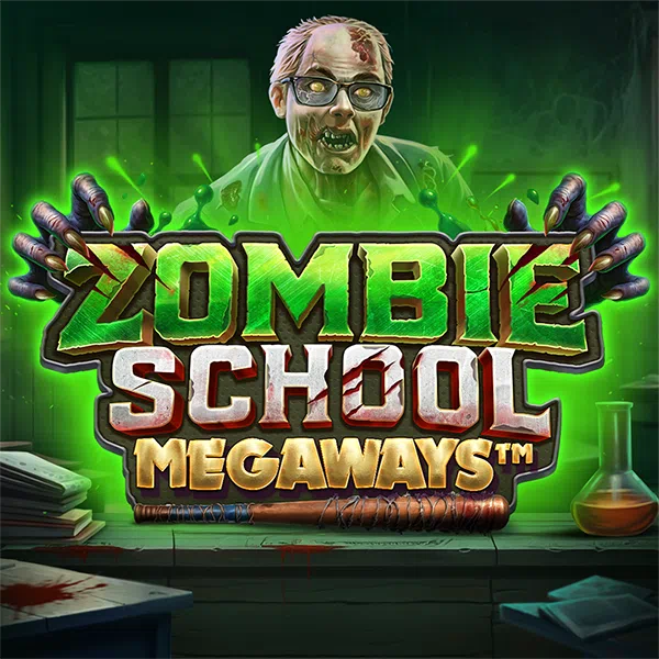 Cover image for Zombie School Megaways slot